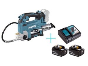 Аккумуляторный шприц для смазки MAKITA LXT DGP180Z + АКЦИЯ (Аккумулятор 5.0 А/ч 2 шт., ЗУ DC18RС)