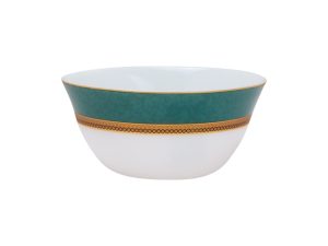 Салатник стеклокерамический, 100 мм, круглый, серия IMPRESS GREEN (Импресс грин), DIVA LA OPALA
