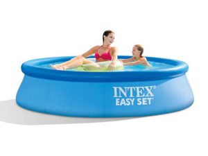 Надувной бассейн Easy Set, 244х61 см + фильтр-насос 220 В, INTEX