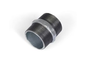 Ниппель 3/4″ нар.-нар. чугун оцинк., (2 шт. инд. упак.),  AV Engineering