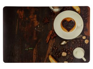 Салфетка сервировочная полипропиленовая «Coffee», 43.5х28.2 см, PERFECTO LINEA