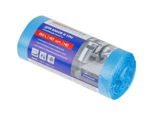 Пакеты для мусора Standard, 60 л, 40 шт, синие, PROservice