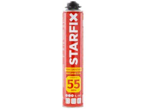 Пена монтажная профессиональная всесезонная STARFIX Gunfoam (730мл)