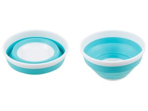 Миска складная Compact 1,4 л, бирюза, BEROSSI