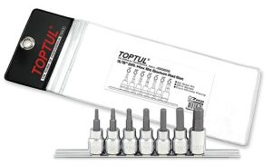 Набор бит 3/8″ 7шт. TOPTUL