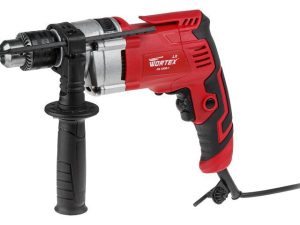 Дрель ударная Wortex LX DS 1308-1 в кор. 800 Вт, 1 скор., 25 мм в дер. ключевой патрон 13 мм.