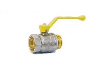 Кран шаровый 3/4″ нар.-вн. ручка (ГАЗ) PN40, LD
