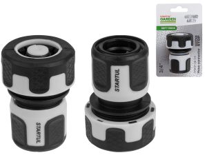 Муфта быстросъемная 3/4″ с автостоп. STARTUL GARDEN (ST6017-08-3/4)