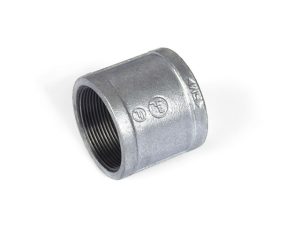 Муфта 1/2″ вн.-вн. чугун оцинк., (2 шт. инд. упак.),  AV Engineering