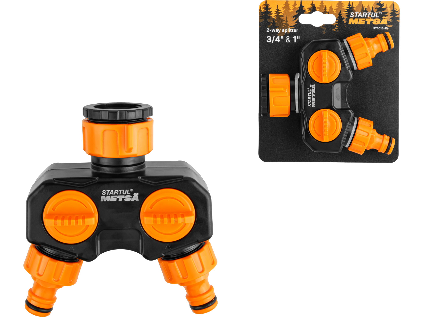 Тройник-распределитель 3/4″ и 1″ STARTUL METSA (ST6013-15)