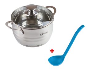 Кастрюля из нерж.стали, 3.8 л, ф 20 x 11.5, серия ARCELIA + Черпак, серия Cozy Nest, PERFECTO LINEA