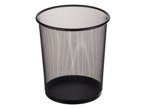 Корзина для бумаг, 23х19х27, черная, REDONDA, PERFECTO LINEA