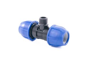 Тройник ПЭ 25 х 1/2″ нар., РТП