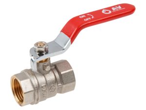 Кран шаровый 1/2″ вн.-вн. ручка PN30, AV Engineering