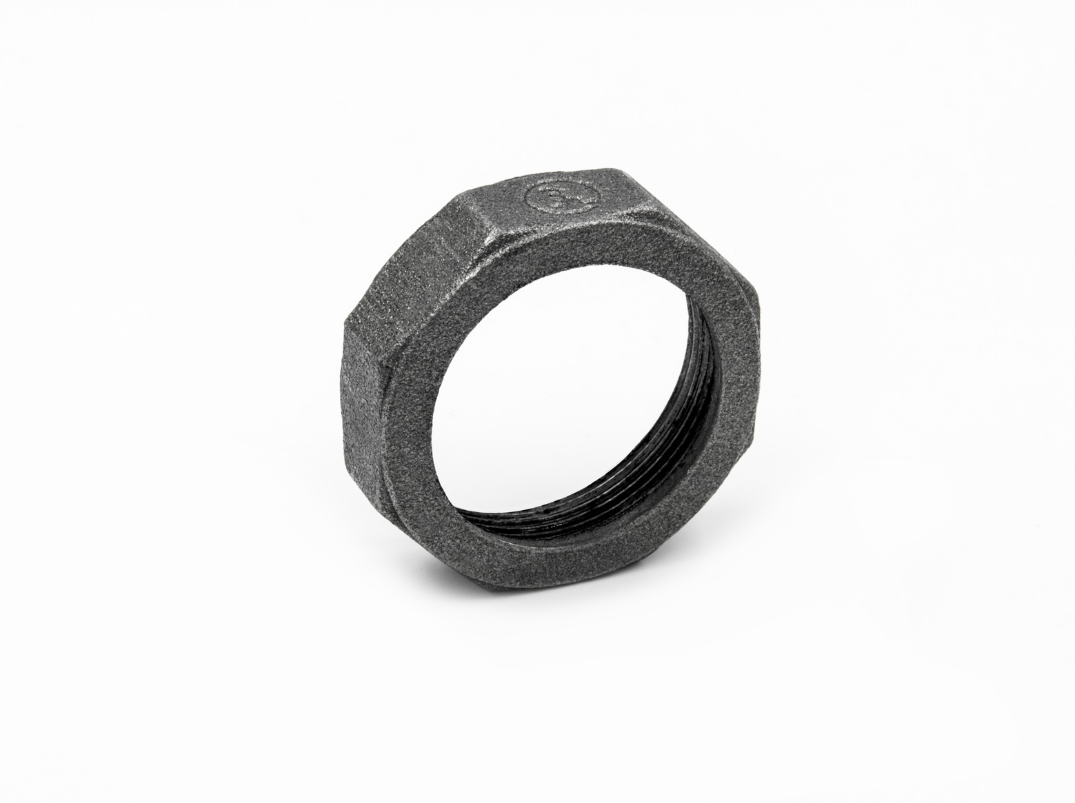Контргайка 1 1/2″ чугун черн., AV Engineering