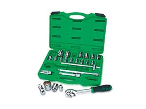 Набор головок 1/2″ 8-32мм 24предм. 6гр. TOPTUL