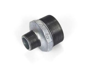 Ниппель ред. 2″ х 1 1/2″ нар.-нар. чугун оцинк., AV Engineering