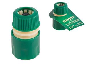 Муфта быстросъемная 1/2″(5/8″) с автостоп. ВОЛАТ