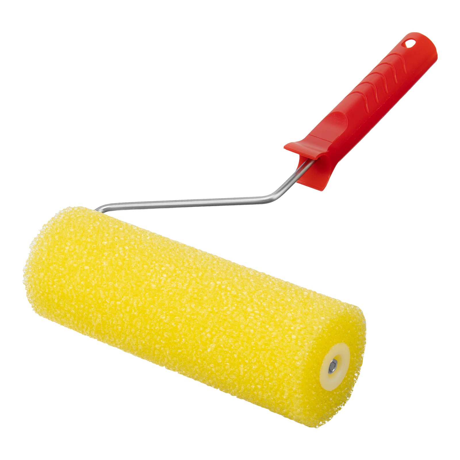 Валик «Структурный» поролоновый с ручкой, «шероховатый», 230 мм, D 80 мм, D ручки 6 мм MTX