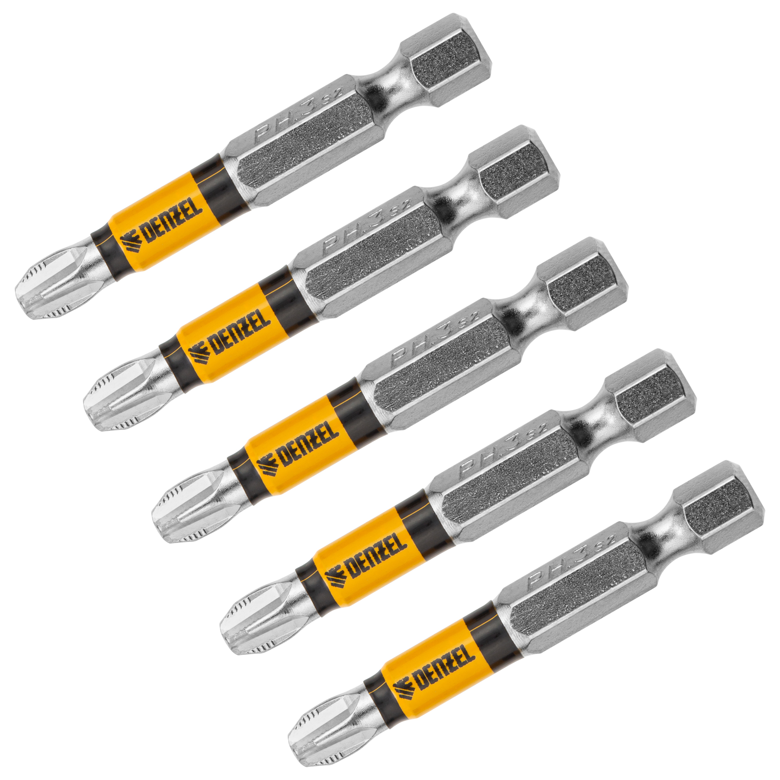 Бита PH3x50, 5 шт. Denzel