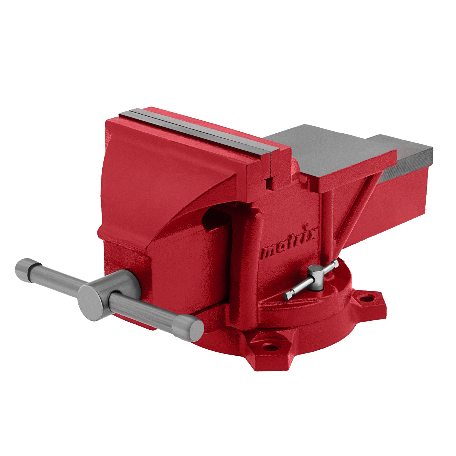 Тиски слесарные, 150 мм, поворотные, с наковальней Matrix