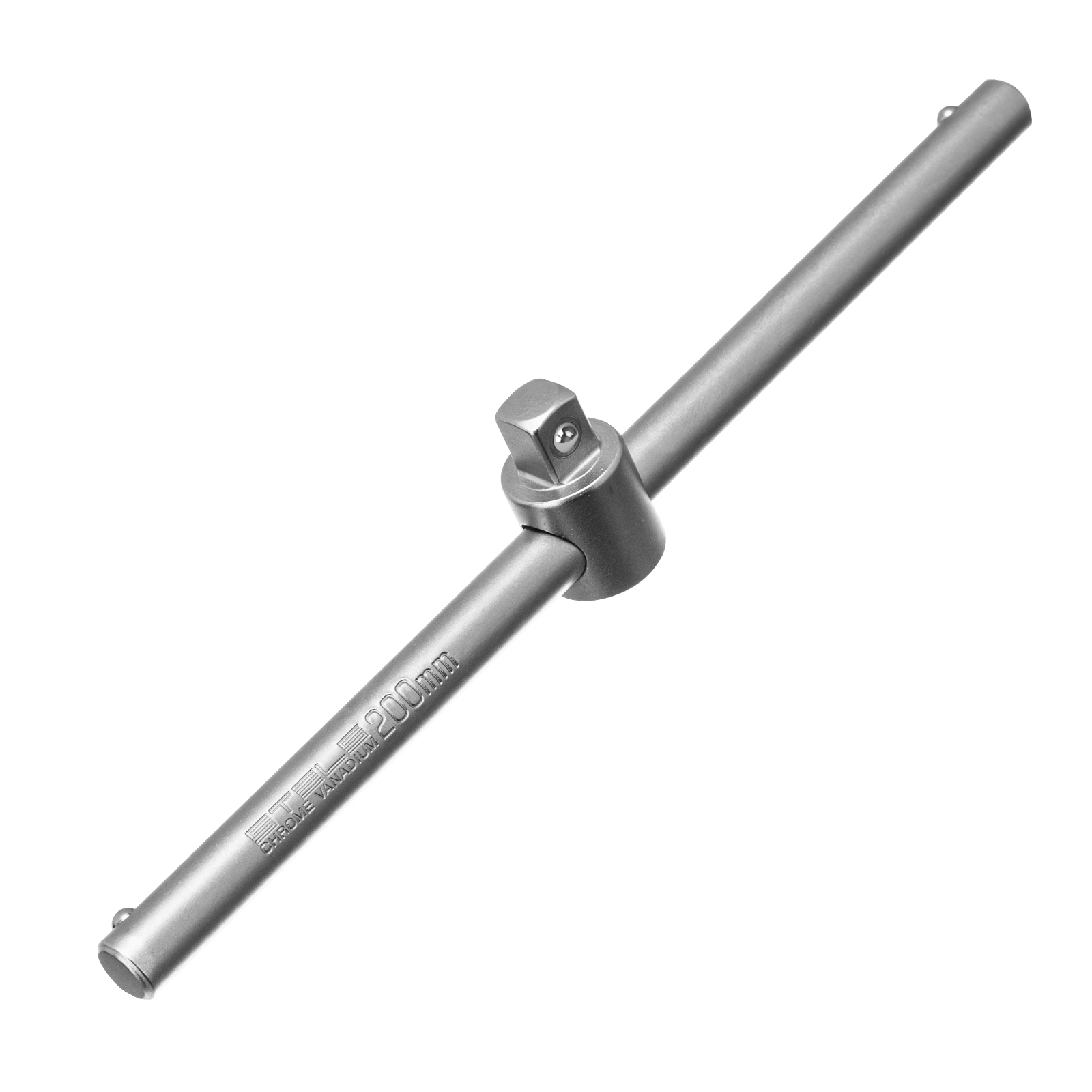 Вороток, 200 мм, квадрат 3/8″, CrV Stels