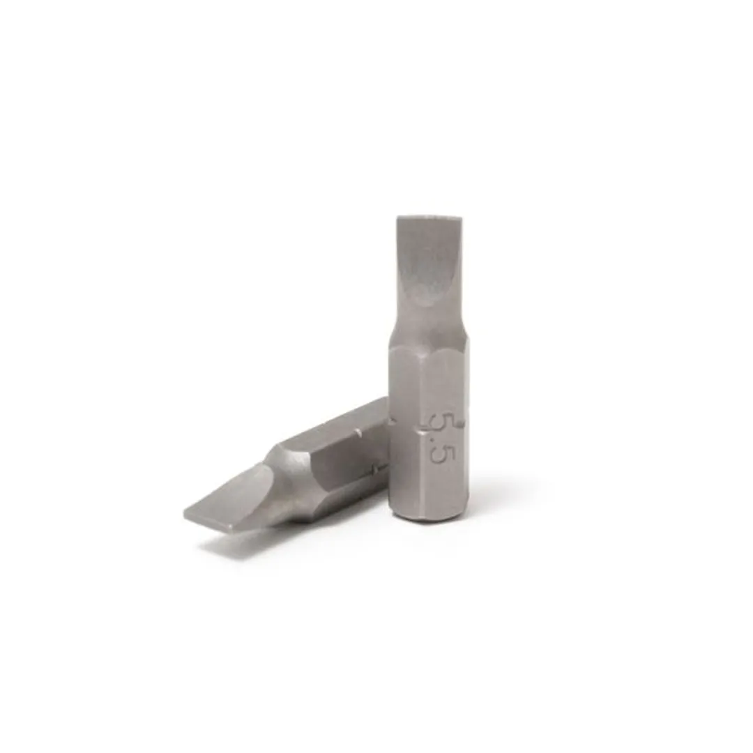 Бита шлицевая 1.0×5.5мм, 25mm,1/4»(20шт/уп)