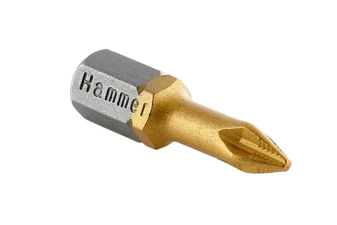 36724 Бита Hammer Flex 203-101 PB PH-1 25mm (1pc) TIN, 1шт.