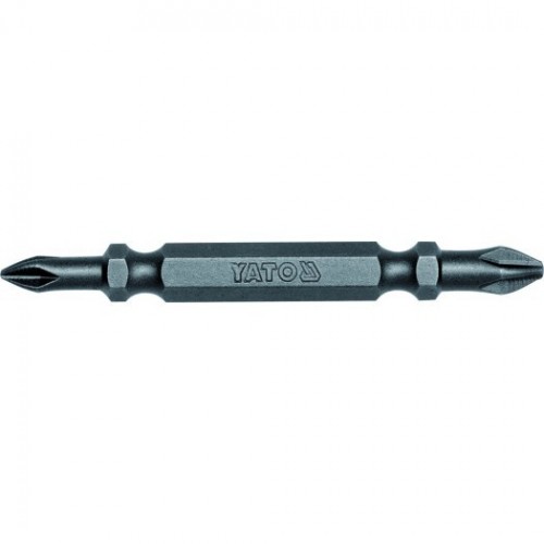 Биты крестообразные PH1хPH1x65мм 1/4" S2 (50шт) "Yato"
