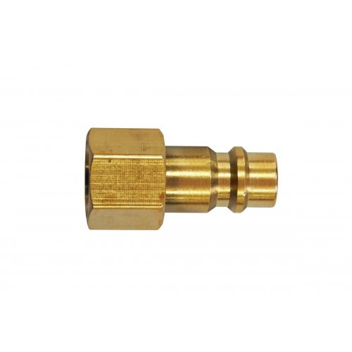 Штуцер пневматический быстроразъемный, внутренняя резьба 3/8" (латунь) "H-D"