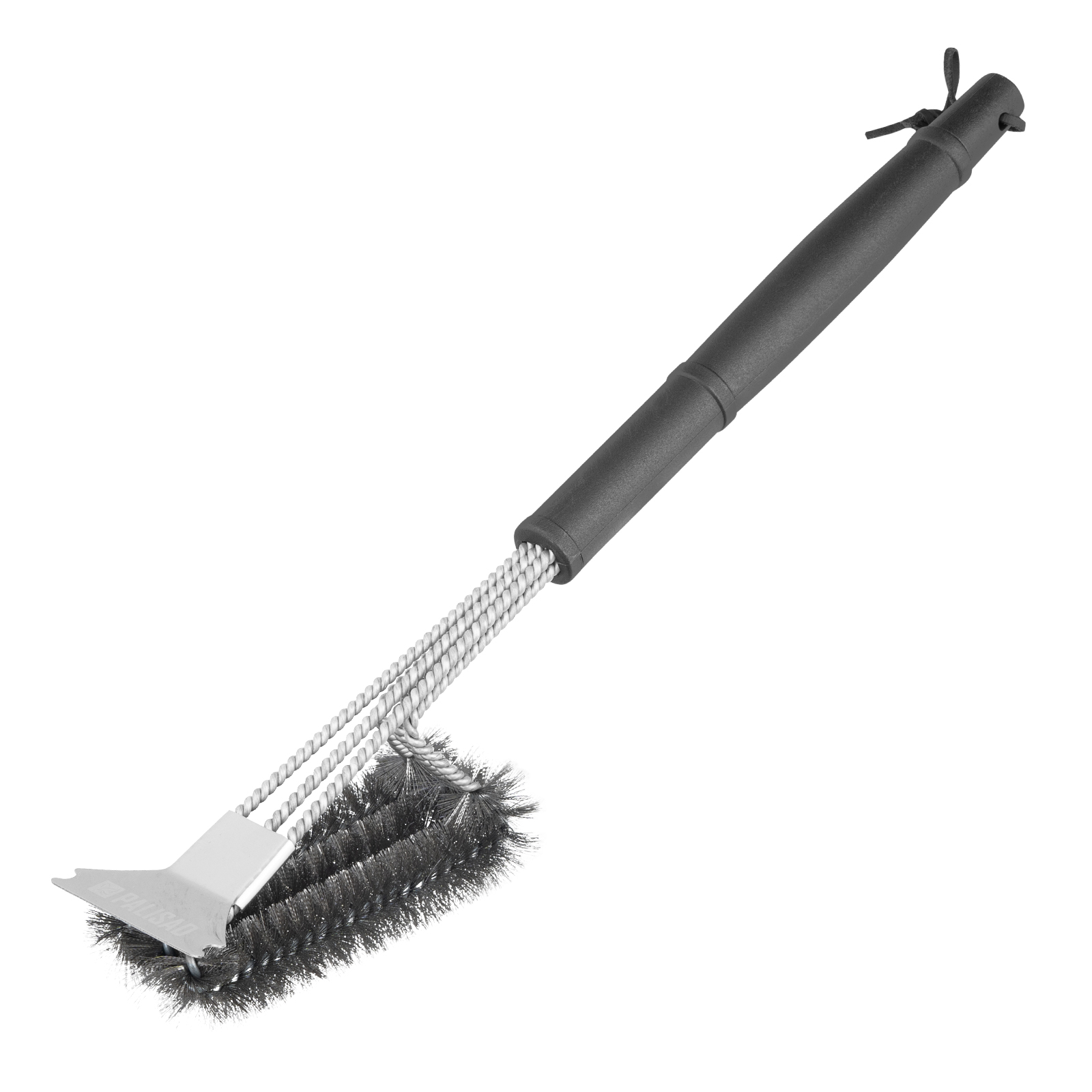 Щетка для чистки гриля 46,5 см, 2 в 1 (щетка, скребок) Camping Palisad