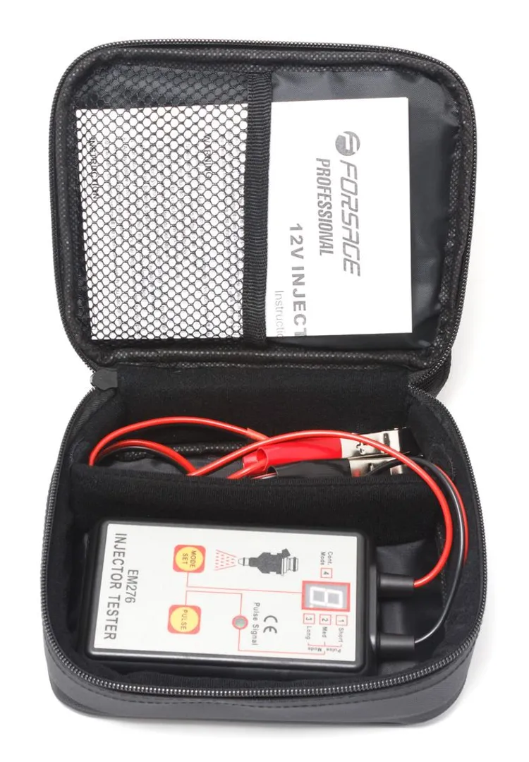 Тестер для проверки топливных форсунок 12V, в сумке