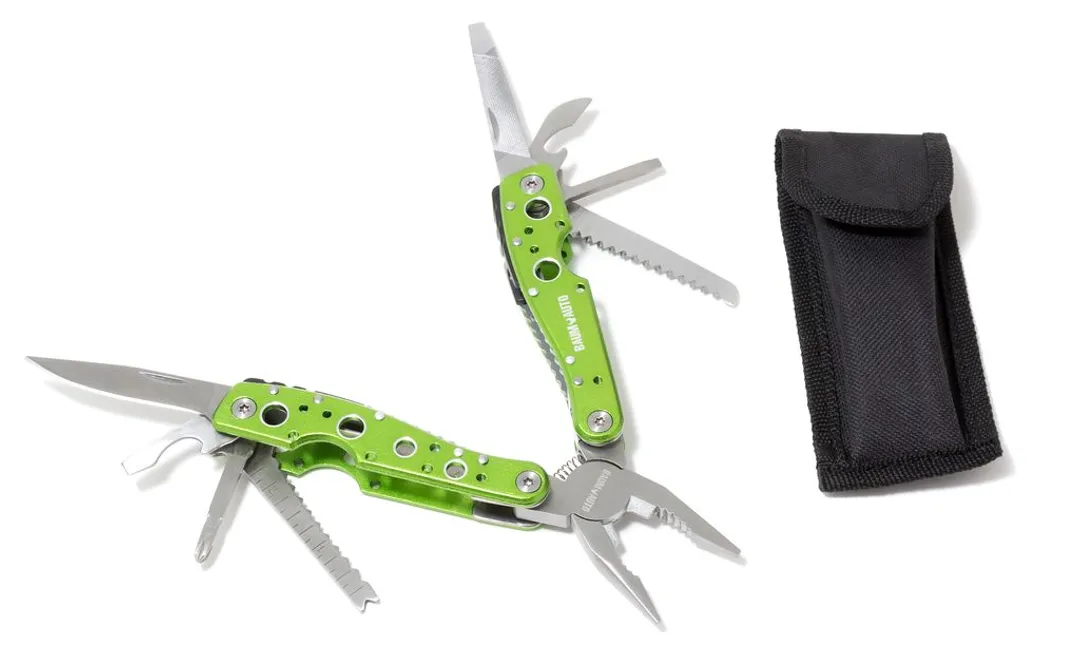 Пассатижи многофункциональные складные »Multi Tool»11в1 (нож, открывашка, пила, надфиль, отвертки SL/РН, кусачки, плоскогубцы)в чехле