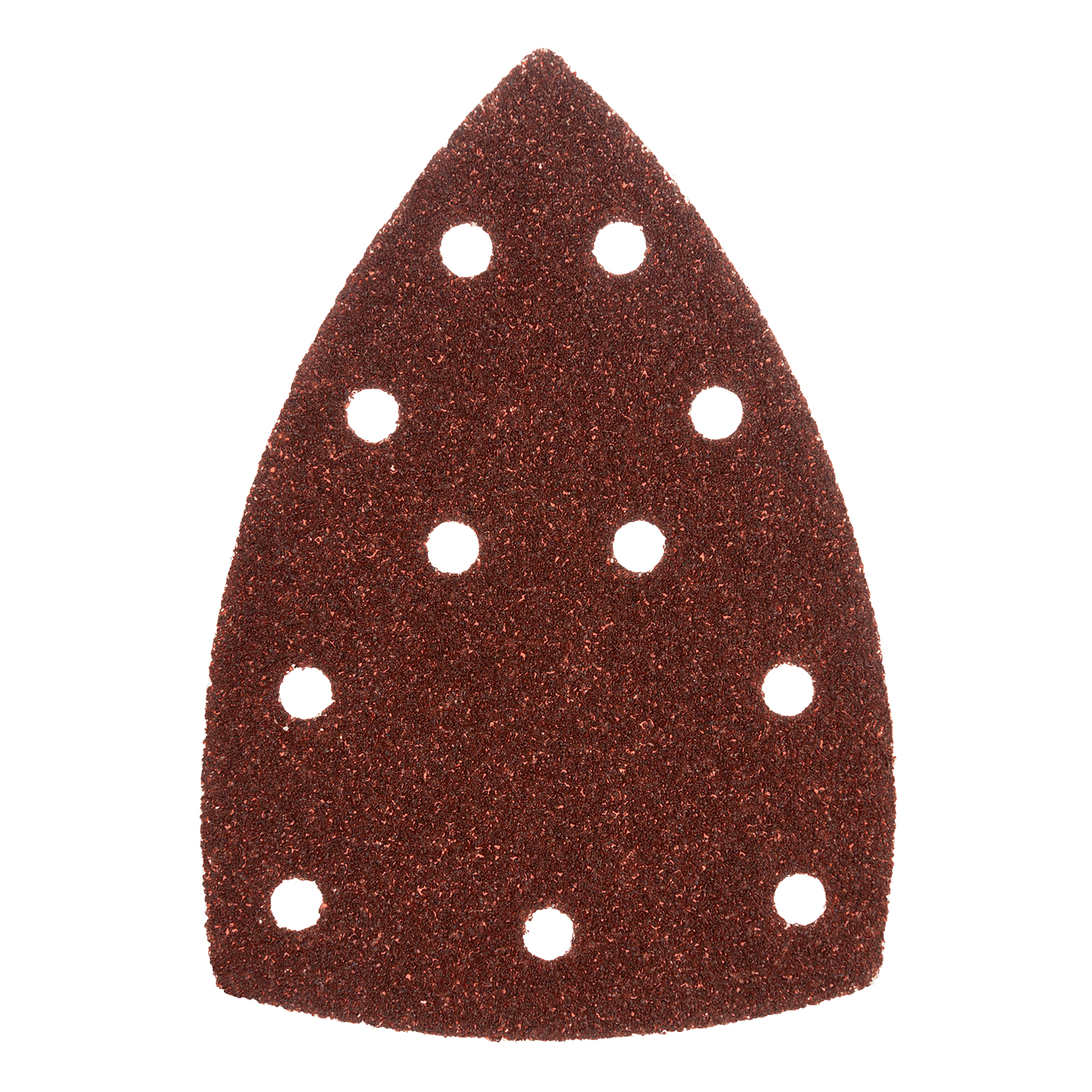 Треугольник абразивный на ворc. подложке под «липучку», перф., P 40, 150х150х100 мм, 5 шт. Denzel