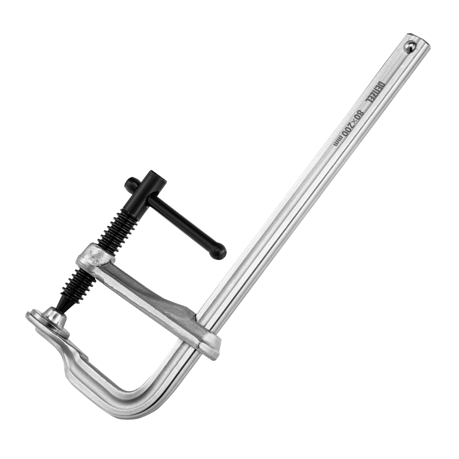 Струбцина F-образная, 80×200мм, кованая Denzel