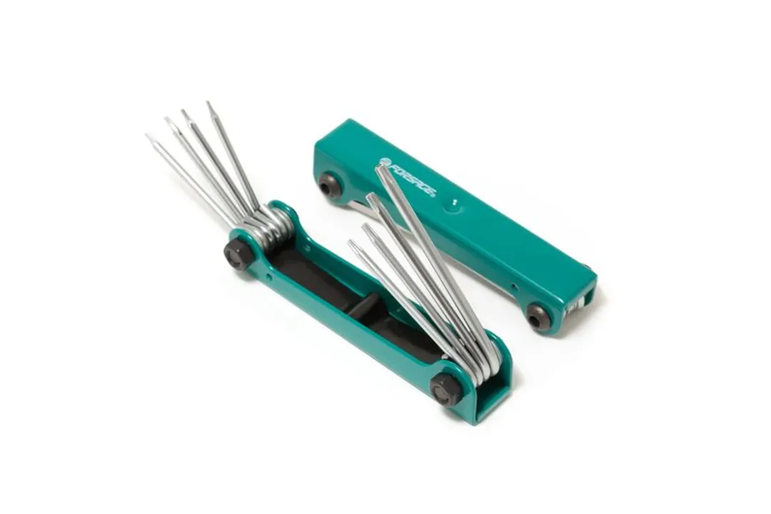 Набор ключей TORX складной 8пр.(T5H-T10H, T15H, T20H c отверстием)