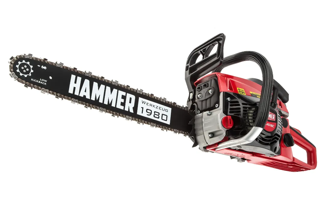 569550 Бензопила Hammer BPL4518C 2кВт/2,7лс 45см3 шина 18»цепь 0,325»-1,5мм-72 6кг