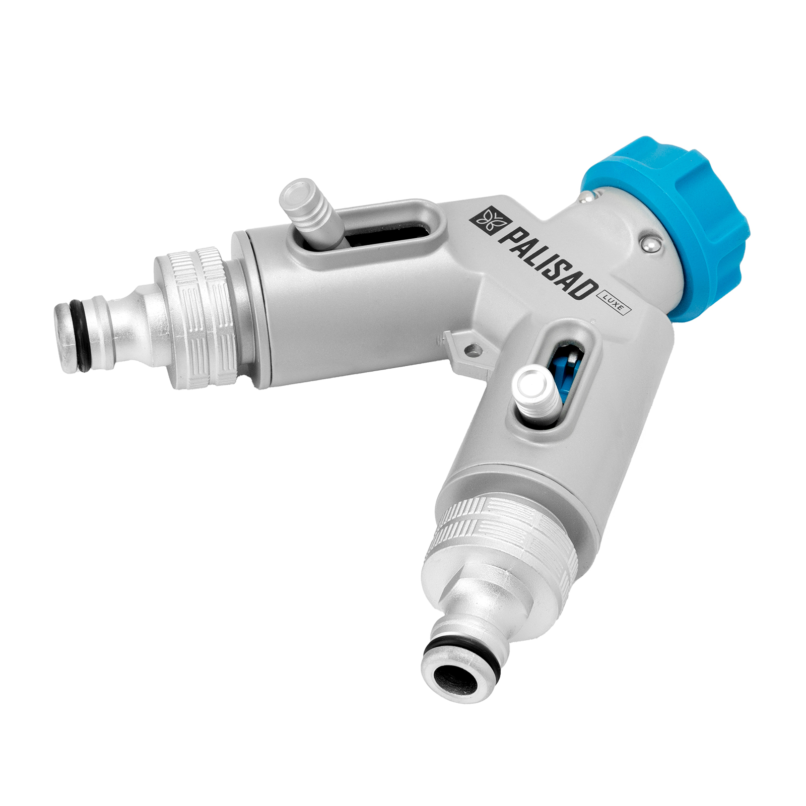 Разветвитель двухканальный, с внутренней резьбой 3/4″,алюминий, LUXE Palisad