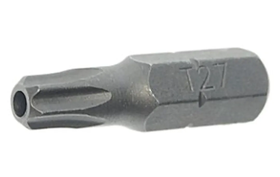 Бита TORX T27Hх25мм с отверстием,1/4»(20шт/уп)