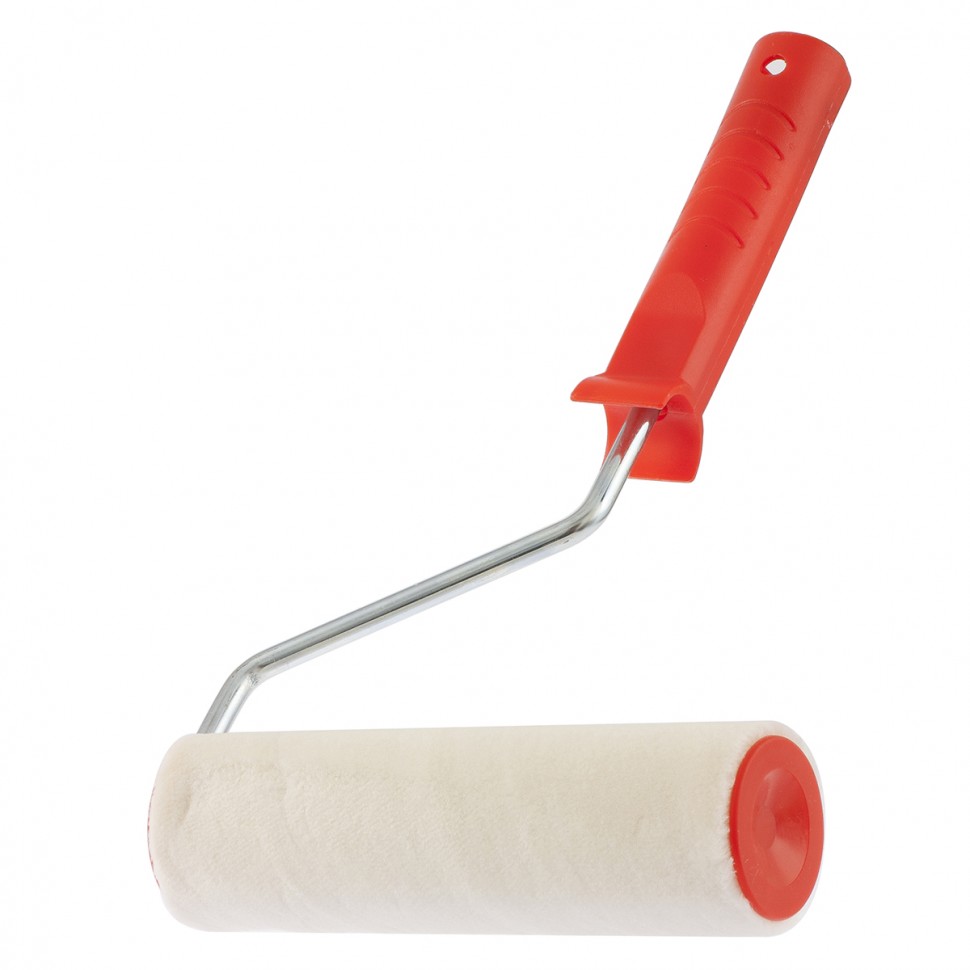 Валик «Велюр» Pro, 180 мм, ворс 4 мм, D 48 мм, D ручки 8 мм, шерсть 50%, полиакрил 50% MTX