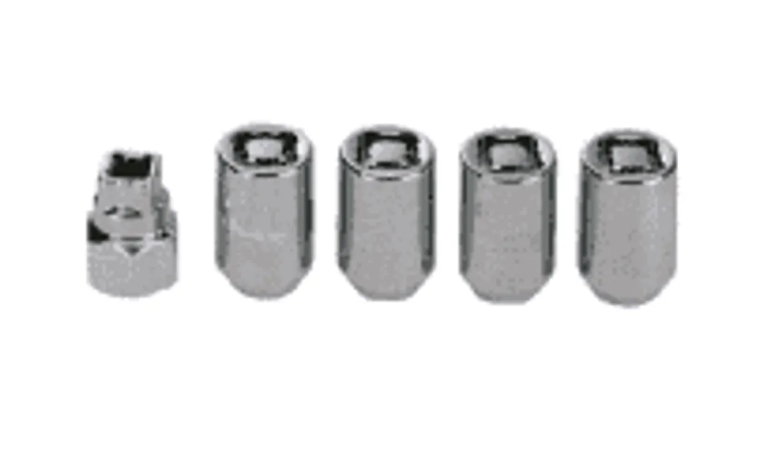 Набор секретных гаек на колесные диски M12x1.25RH 5пр.