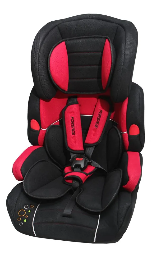 Кресло детское BAB001-S6 black/red 9-36кг