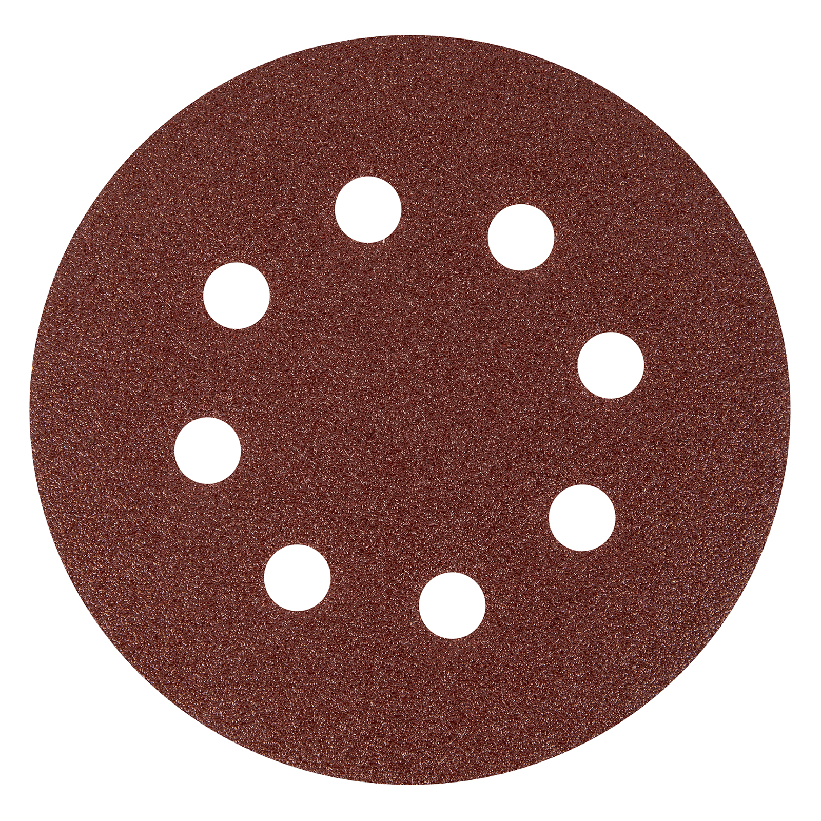 Круг абразивный на ворсовой подложке под «липучку», перфорированный, P 60, 125 мм, 5 шт Matrix