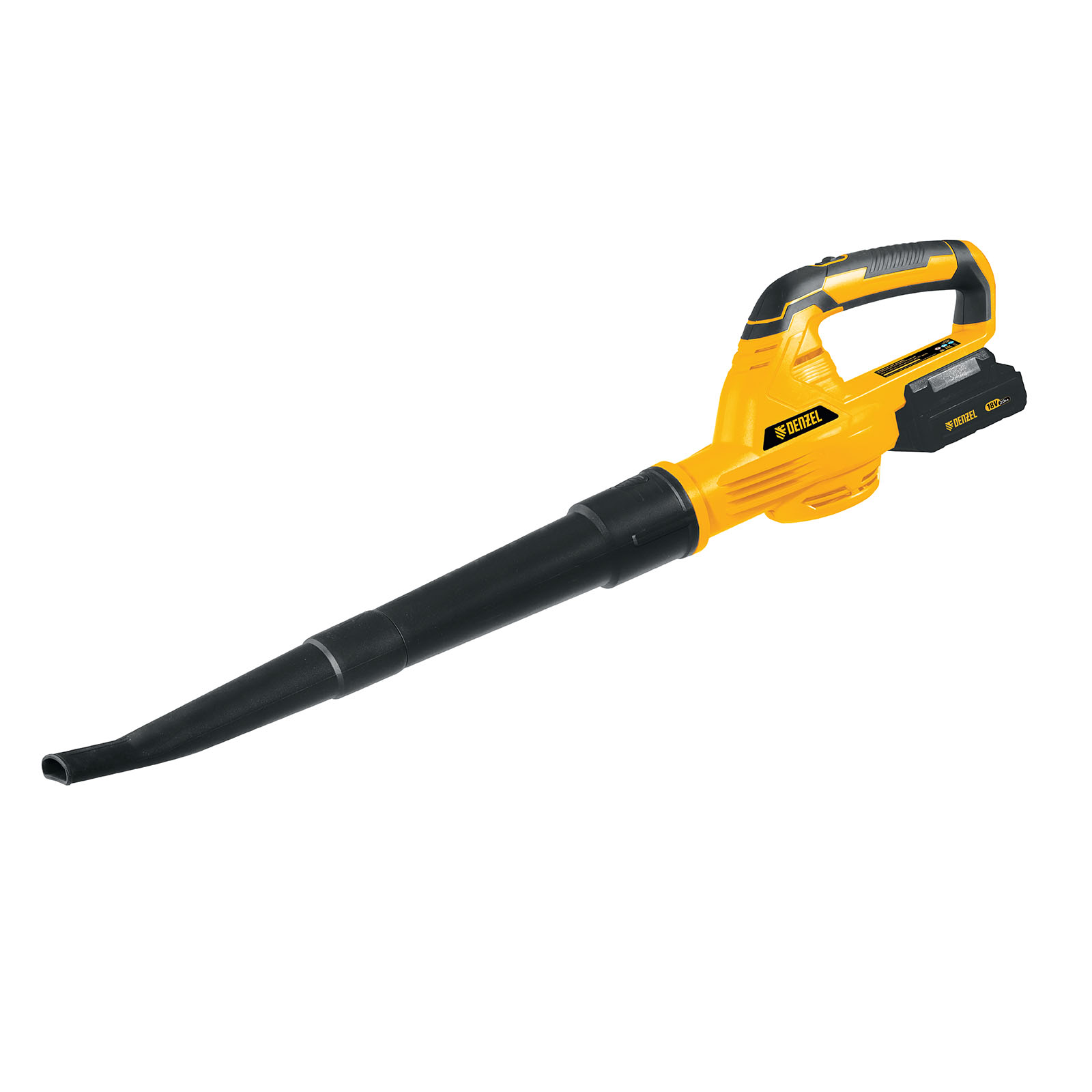 Воздуходувка аккумуляторная, AB-500, 65 м/с, 500 м?/ч, Li-Ion, 20 В Denzel