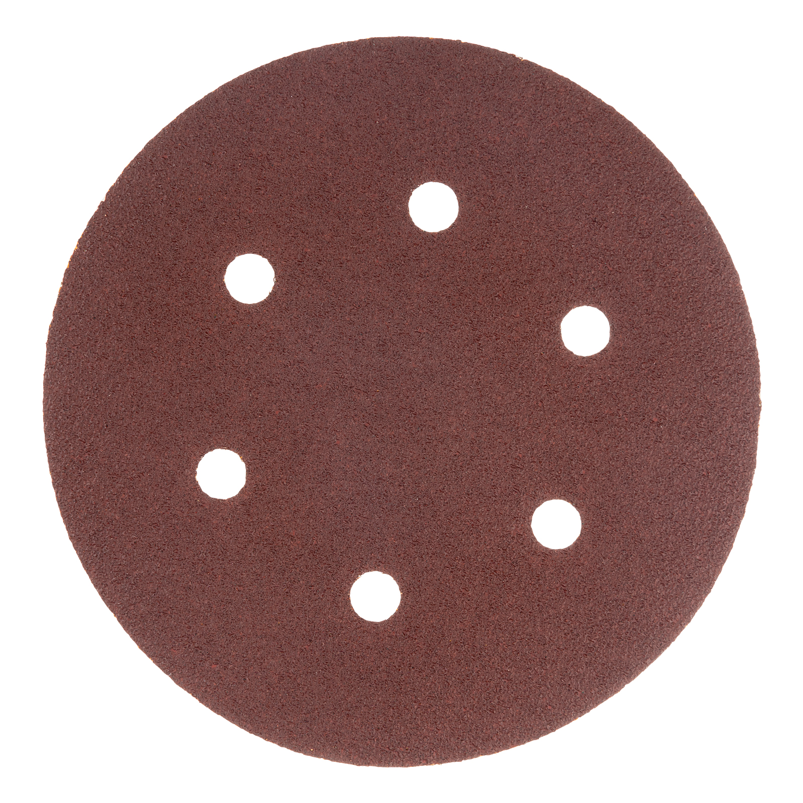 Круг абразивный на ворсовой подложке под «липучку», перфорированный, P 40, 150 мм, 5 шт Matrix