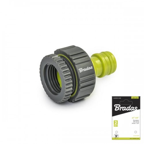 Адаптер с внутренней резьбой  1/2" — 3/4" LIME LINE SOFT "Bradas"