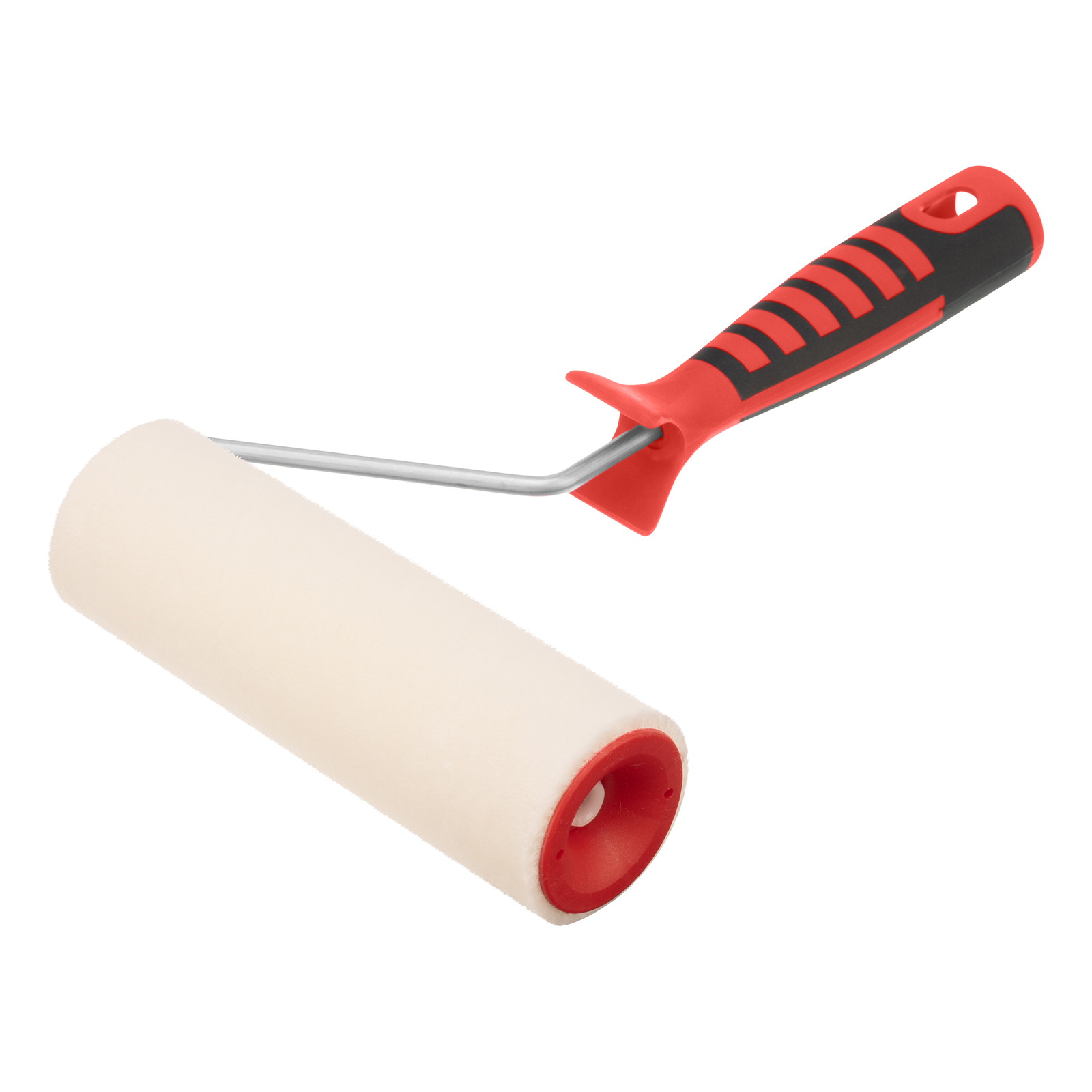 Валик «Велюр» с двухкомпонентной ручкой, 180 мм, ворс 4 мм, D 48 мм, D ручки 6 мм, шерсть Matrix