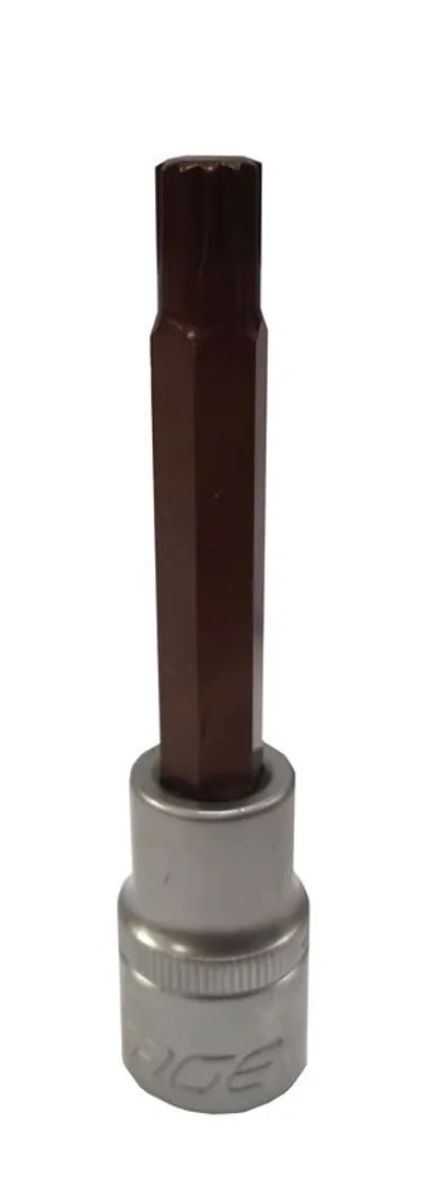 Головка-бита SPLINE 12-лучевая Premium M8 1/2»(L-100мм)