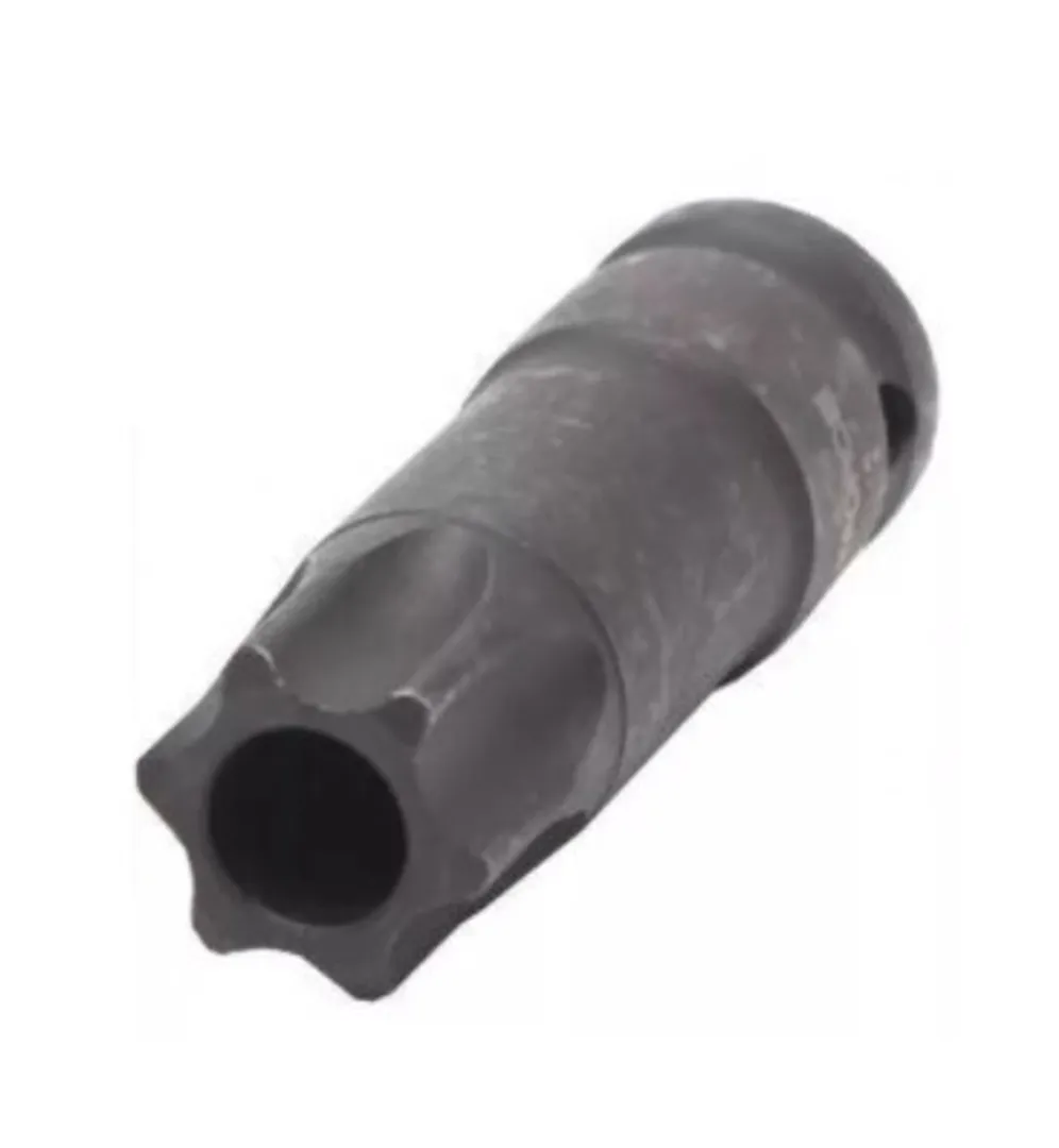 Головка-бита TORX ударная TH60 с отверстием, 1/2»