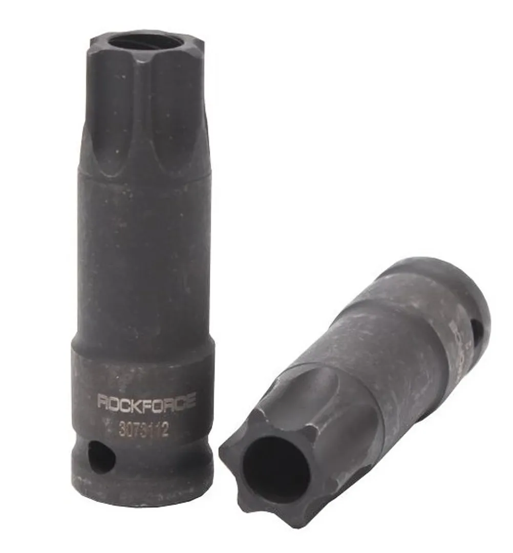 Головка-бита TORX ударная TH45 с отверстием, 1/2»